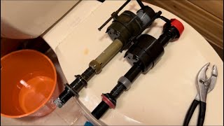 How To Replace Kohler FloatFillValve Kit On Toilet Universal Replacement [upl. by Hotze]