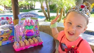 I Set Up a Hatchimals Easter Egg Hunt for My Sister [upl. by Ubald]