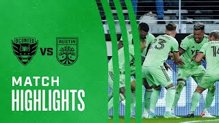 HIGHLIGHTS DC United 23 Austin FC [upl. by Orpheus]