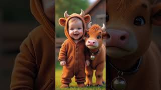 baby and animals shortsvideo curiosidades funnyanimals animals [upl. by Bigner]