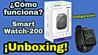 STEREN SMART WATCH200  UNBOXING  COMO FUNCIONA  LO QUE DEBES SABER [upl. by Hum796]