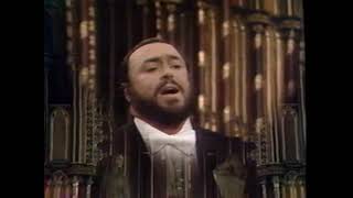 VHS Christmas with Luciano Pavarotti  Montreals Notre Dame Cathedral  1978 [upl. by Eesyak]