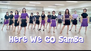 HERE WE GO SAMBA LINEDANCE  YONSEI UNIVERSITY Grace David amp Nunik Susanto [upl. by Innad]