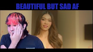 Dionela  sining Official Music Video ft Jay R With BINI Stacey REACTION [upl. by Akihsal]