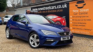 SEAT LEON HATCHBACK 14 ECOTSI FR TECHNOLOGY EURO 6 SS 5DR 2017 1395cc Manual 86000 Miles Petrol [upl. by Sheryle]