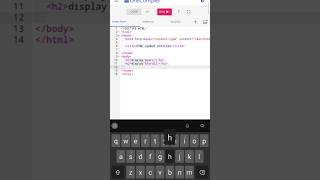 Learn Html symbol entities webdesign webdevelopment programming coding shorts ytshorts [upl. by Ailimac]