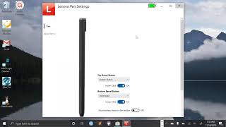 Installing Lenovo Pen Settings and Configuring Your Pen [upl. by Keg701]