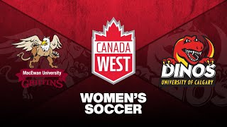 WSOC MacEwan Griffins vs Calgary Dinos  Oct 20 2024 [upl. by Asenad]