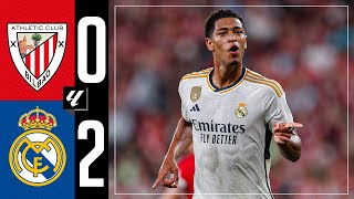 Athletic Club 02 Real Madrid  HIGHLIGHTS  LaLiga 202324 [upl. by Hareehahs]