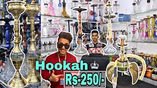 Hookah Shop in HYDERABAD  Rs250  😱🔥 Wholesale  CHARMINAR  Mushitube lifestyle [upl. by Danielson]