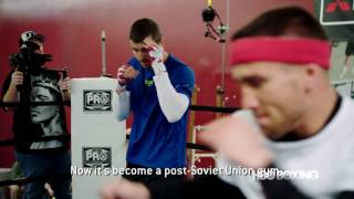 Oleksandr Gvozdyk on training HBO Boxing [upl. by Severen]