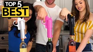 TOP 5 Best Electric Wine Opener  2024 Buyers Guide [upl. by Chader654]