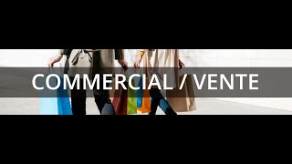 Présentation des formations Commercial  Vente [upl. by Llenyr]