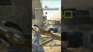 Reload Cancelling in MW3 😂 callofduty nostalgia [upl. by Eiramasil]