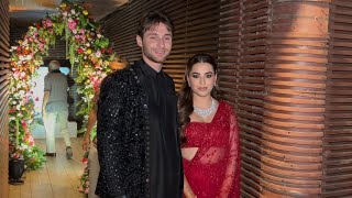 Aaliyah Kashyap and her husband at their prewedding cocktail party [upl. by Arber]