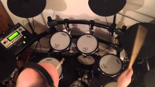 Crash Test Dummies  Afternoons and Coffeespoons Roland TD12 Drum Cover [upl. by Oznola]