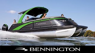 2022 Bennington AllNew Q Line of Luxury Pontoon Boats [upl. by Lilllie7]