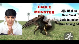 Ajju Bhai ka new cheat code in india indian bike driving 3d eagle monster royal gaming 45 [upl. by Anewor]