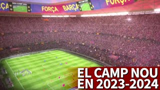 Así será el increíble Camp Nou en el 20232024 [upl. by Frech]