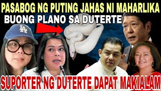 PUTING JAHAS NI MAHARLIKA BINUNYAG ANG PLANO NI TAMBA AT LIZA SMUGS [upl. by Ynattirb]