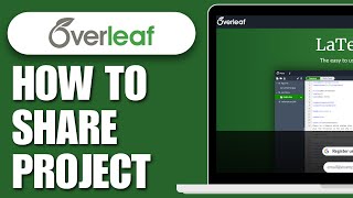 How To Share Overleaf Project With Others 2024  Step By Step Tutorial [upl. by Alamac937]