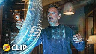 Tony Stark Figures Out Time Travel Scene  Avengers Endgame 2019 IMAX Movie Clip HD 4K [upl. by Hecht557]