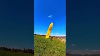 Epic Cobra Slide Take Off 🐍💥😎 takeoff paragliding flying [upl. by Haianeb]