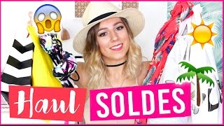 BIG HAUL SOLDES DÉTÉ → Sephora Asos Bershka HampM Banana moon Etam [upl. by Prue]