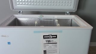 Unboxing the Danby Designer 51 cu ft Chest Freezer DCF051A1WDD [upl. by Arrio]