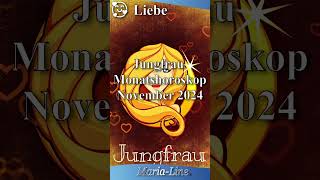 Jungfrau LIEBE ❤️ Horoskop November 2024 [upl. by Nidya]