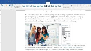 How to insert pictures in Microsoft Word [upl. by Ahsiemat]