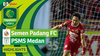 Semen Padang FC VS PSMS Medan  Highlights  Pegadaian Liga 2 202324 [upl. by Thalia738]