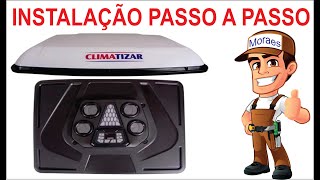 Climatizador Resfriar UP S6 Como instalar Passo a Passo Motorhome Faça você mesmo 6 [upl. by Det]