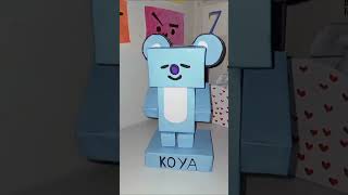 Bt21 koya 💜💙 youtubepartner diybts rm bt21koya ytsorts kpop ytviralshorts bts homedecor [upl. by Aiset]