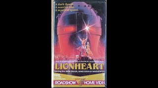 Lionheart Australian VHS Closing Roadshow 1988 [upl. by Kato]