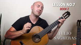 Sagreras  Book 2 Lesson No 7  Classical Guitar Study  Played by Jonathan Richter [upl. by Olegnalehcim348]