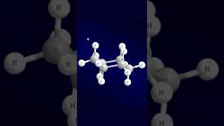 Chair Cyclohexane in 3D [upl. by Salchunas]