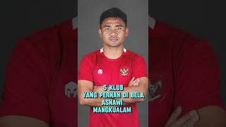 5 klub yang pernah di bela Asnawi mangkualam timnas timnasindonesia portfc [upl. by Martinic]