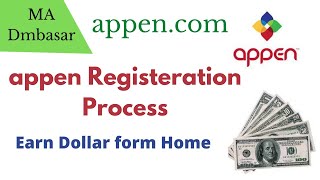 How to Register on appencom  appen sign up  Earn money from home [upl. by Ailem]