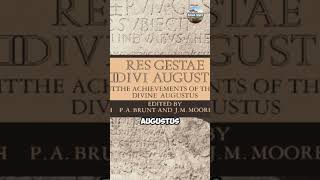 The Res Gestae Divi Augusti shorts resgestaediviaugusti romanhistory [upl. by Kenlee770]