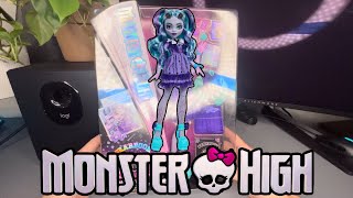 UNBOXING FEARBOOK TWYLA Monster high [upl. by Geis]