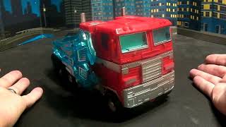 Transformers Deformation Commander Optimus Prime KO Knock off [upl. by Naiva475]