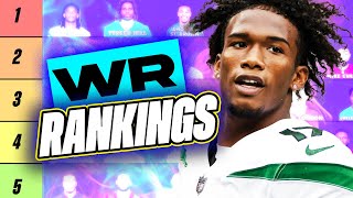 MUST USE Wide Receiver Rankings in 2024 Fantasy Football  Fantasy Football Draft Advice [upl. by Verene]