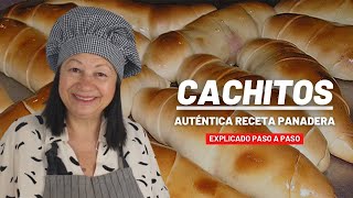 Aprende a preparar cachitos venezolanos  Auténtica receta panadera de cachitos 🥐 [upl. by Eenahs]