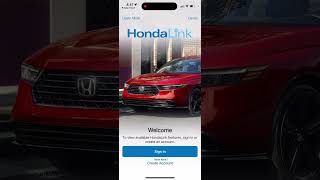 HondaLink app preview [upl. by Megan]