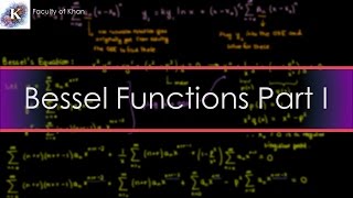 Bessel Functions and the Frobenius Method [upl. by Liam]