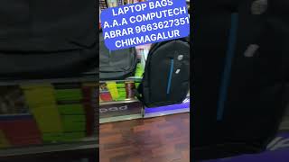 Laptop bags AAA COMPUTECH CHIKMAGALURABRAR  9663627351 [upl. by Ag]