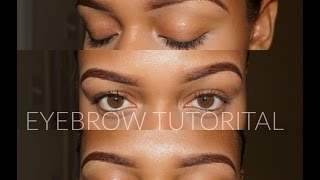 Eyebrow Tutorial  PENCIL ONLY  Kayla Price ♡ [upl. by Mabelle]