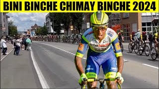 CYCLING BINIAM GIRMAY BINCHE CHIMAY BICHE 2024 [upl. by Eerb]