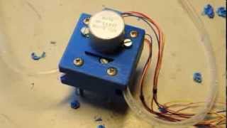 3D printed peristaltic pump [upl. by Burdelle]